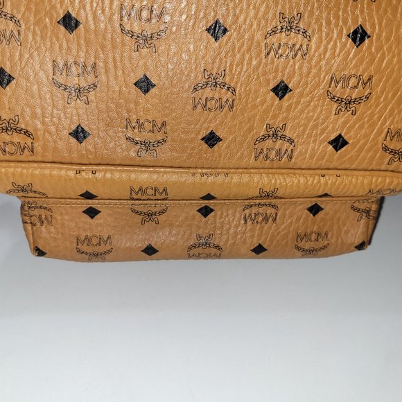 MCM Stark Backpack Cognac Visetos main image 6